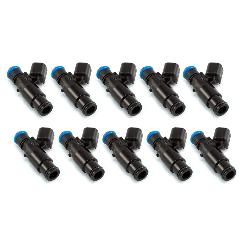 Injector Dynamics 2600-XDS Injectors - 48mm Length - 14mm Top - 14mm Bottom Adapter (Set of 10)-SR1 Performance