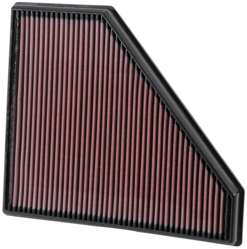 K&N Replacement Panel Air Filter 12.313in OS L x 10.313in OS W x 1.188in H for 13-14 Cadillac ATS-SR1 Performance