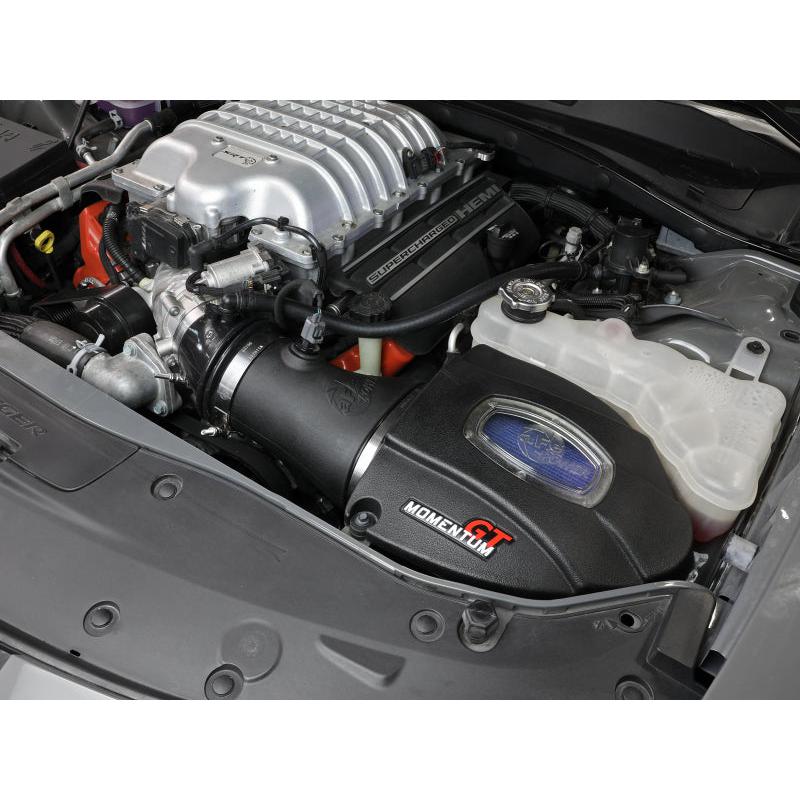 aFe Momentum GT 17-18 Dodge Charger/Challenger SRT Hellcat CAI(w/ Pro 5R Media Filter)-SR1 Performance