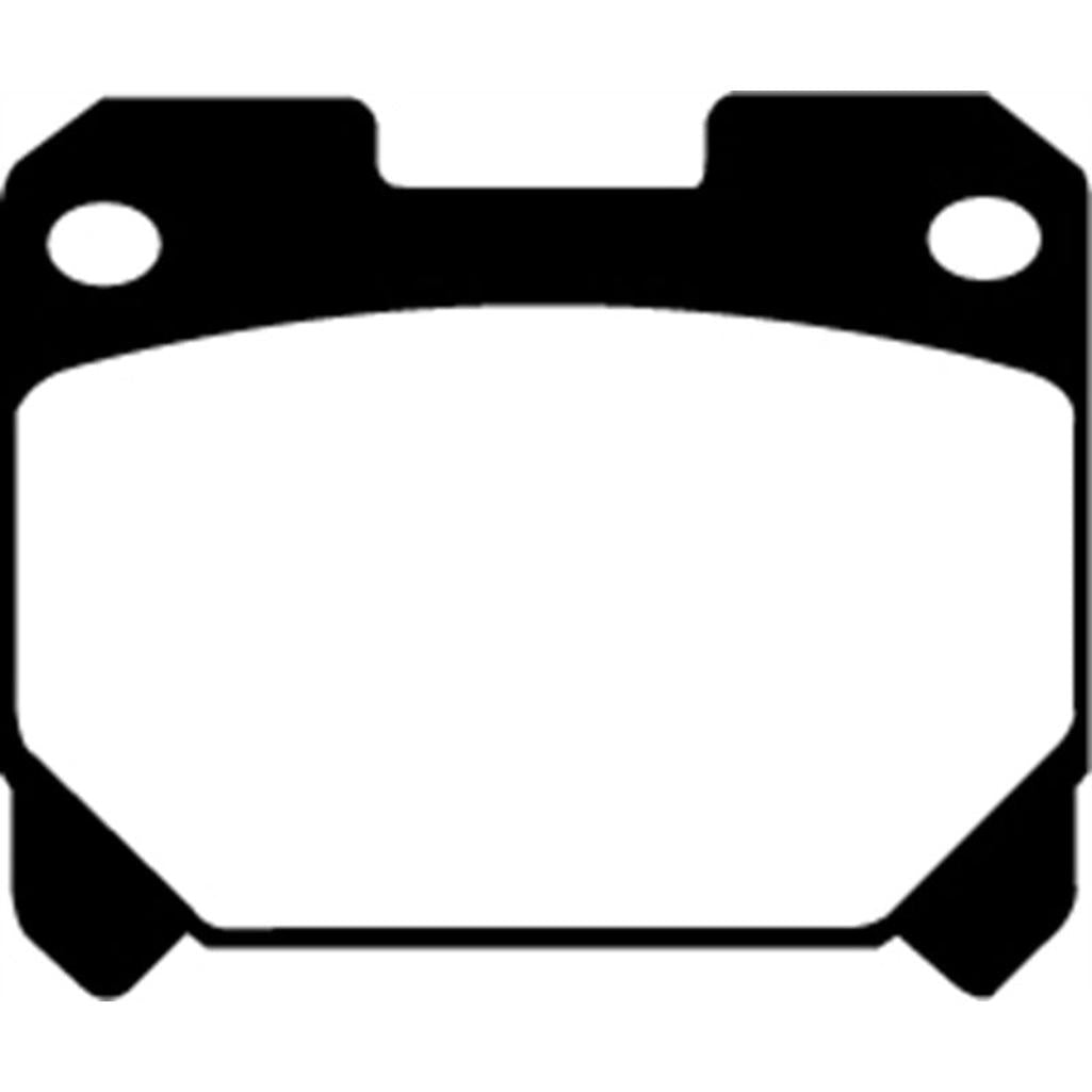EBC Yellowstuff Rear Brake Pads for Toyota Supra 1993-1998 – High-Performance Street and Track Use