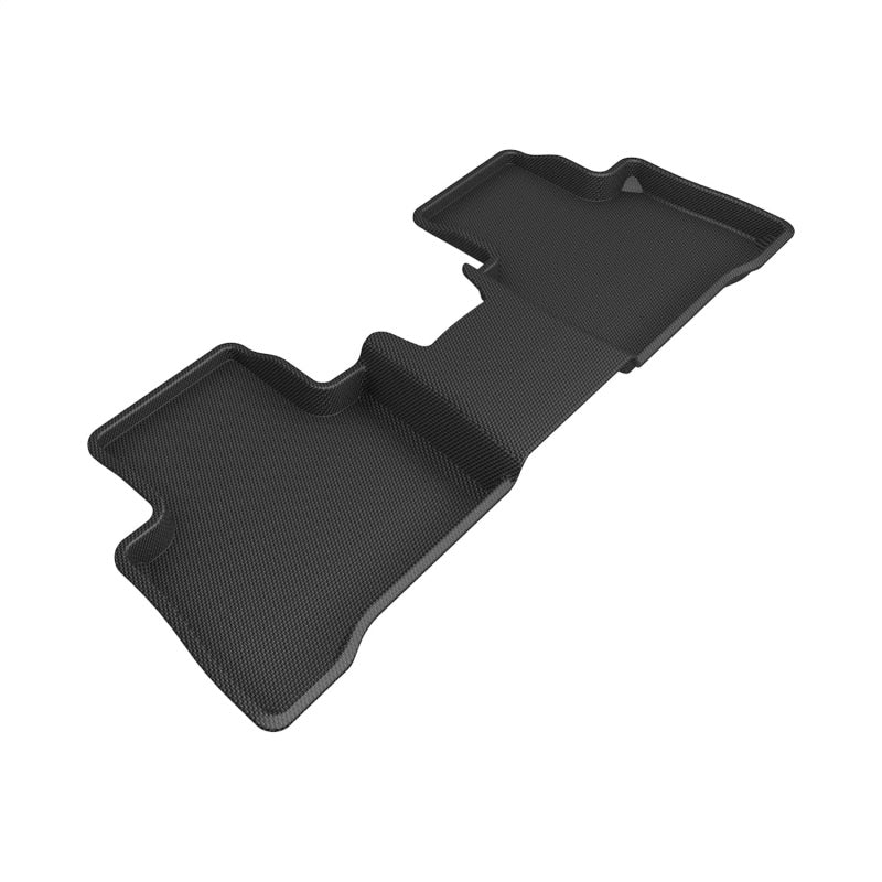 3D MAXpider 22-24 Lexus NX Hybrid Kagu 2nd Row Floormat - Black-SR1 Performance