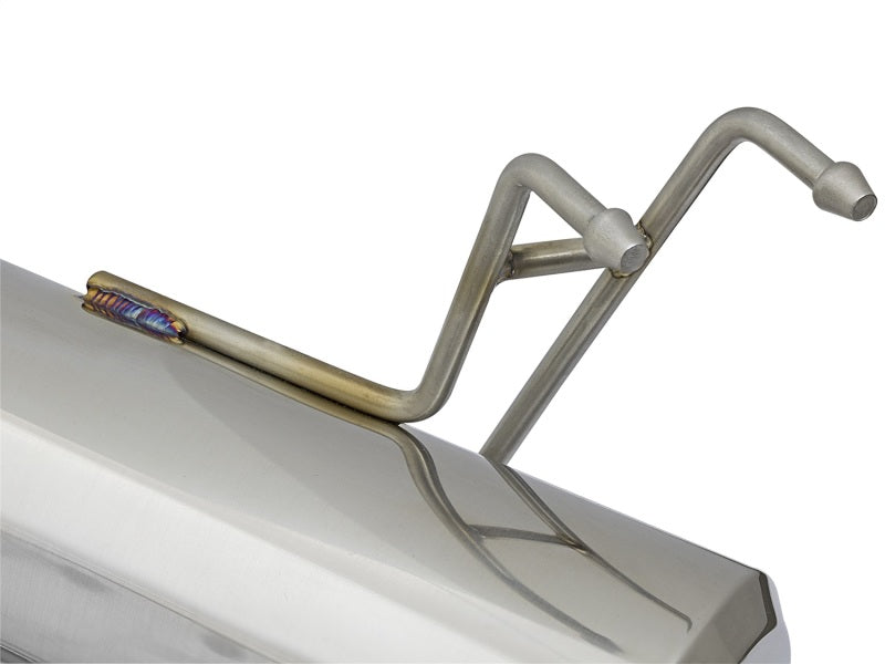 aFe POWER Takeda 16-17 Honda Civic I4-1.5L (t) 2.5-2.25in 304 SS CB Dual-Exit Exhaust Blue Tips-SR1 Performance