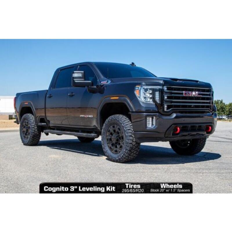 Cognito 20-24 Chevy/GMC Silv/Sierra 2500/3500 HD 2WD/4WD 3in Premier Leveling Kit w/ Fox PSRR 2.0