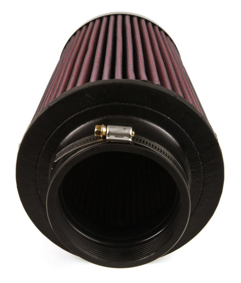 K&N Universal Filter Round Tapered 4in FlangeID / 6.625in Base OD / 5.25in Top OD / 9.5in Height-SR1 Performance