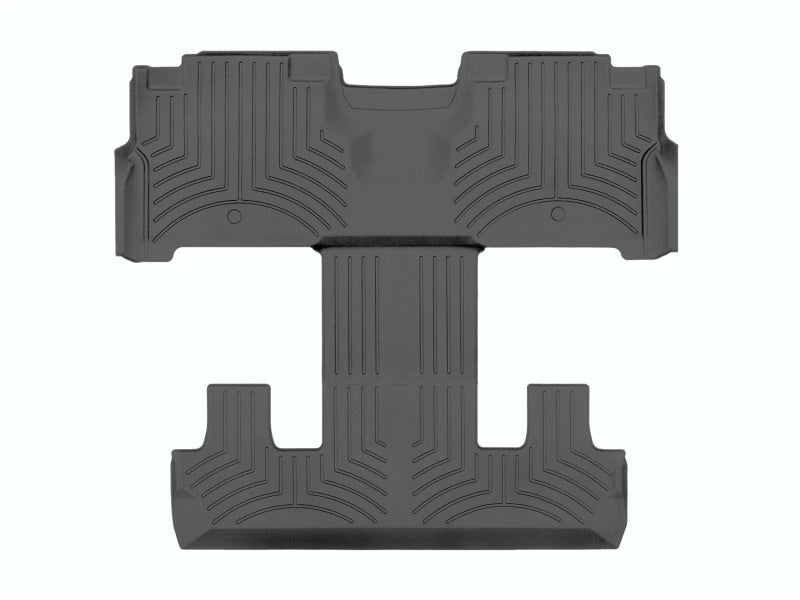WeatherTech FloorLiner HP for 2018 Ford Expedition and Lincoln Navigator Rear and Third Row - Black