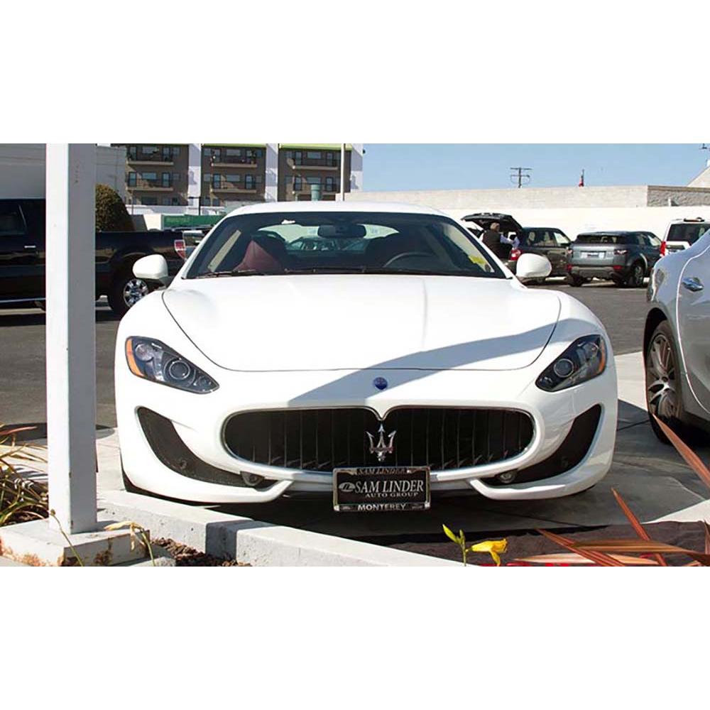 18-19 Maserati GranTurismo License Plate Frame Bracket-SR1 Performance