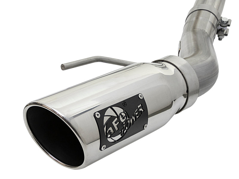aFe MACHForce XP Exhaust Cat-Back SS-409 2017 Ford F-150 Raptor V6-3.5L (tt) w/ Polished Tips-SR1 Performance