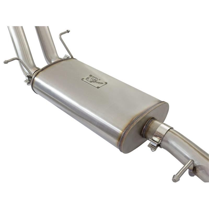 aFe MACH Force-Xp 3in CB SS Dual Exhaust w/Polished Tips 09-16 GM Silverado/Sierra 4.3L/4.8L/5.3L-SR1 Performance