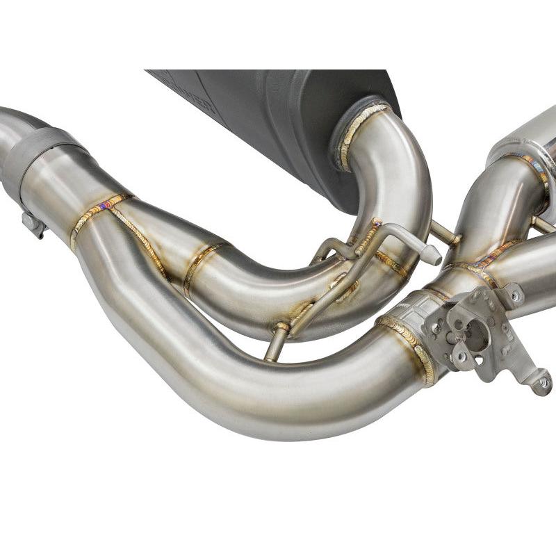 aFe 16-18 BMW M2 L6-3.0L MACH Force-Xp 3in to 2.5in 304 SS Cat-Back Exhaust System-Quad Polish Tips-SR1 Performance