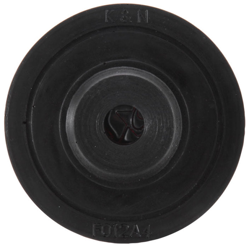K&N Rubber Base Chrome Top Push-In Crankcase Vent Filter 3in OD x 2-1/2in H.-SR1 Performance