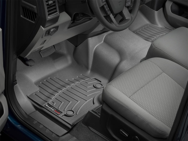 WeatherTech FloorLiner DigitalFit for Ford F-250/F-350 Super Duty 2017 Front Seat Black Part #4410321
