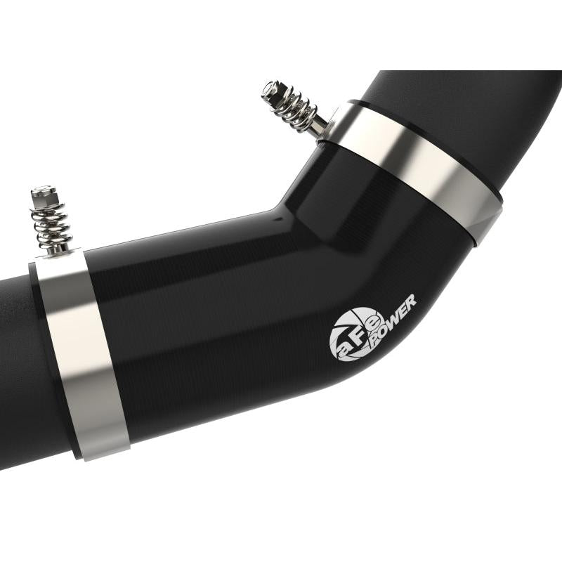 aFe 16-19 RAM 1500 V6 3.0L (TD) BladeRunner 3in Aluminum Hot & Cold Charge Pipe Kit - Black-SR1 Performance