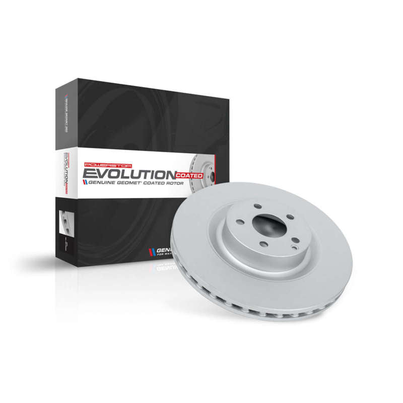 Power Stop 2018 Jeep Wrangler Rear Evolution Geomet Coated Rotor-SR1 Performance