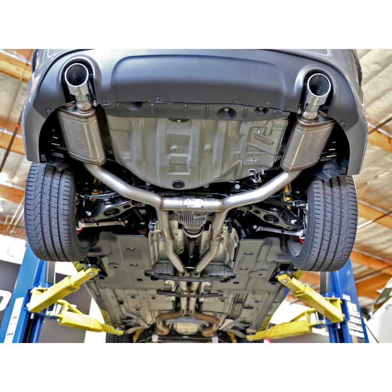 aFe MACH Force-Xp 3in 304 SS Cat-Back Exhaust 15-20 Dodge Charger Hellcat V8-6.2L (sc) / 392 V8-6.4L-SR1 Performance