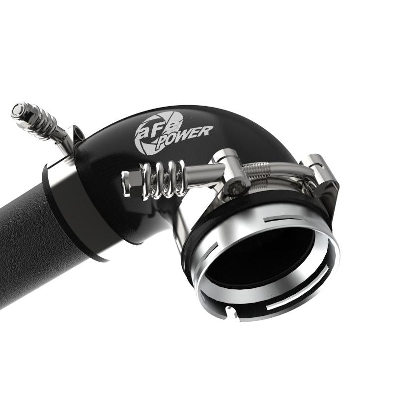 aFe 17-22 BMW 540i (G30/G31/G38) B58 L6 3.0L (t) BladeRunner 3in Aluminum Hot Charge Pipe - Black-SR1 Performance