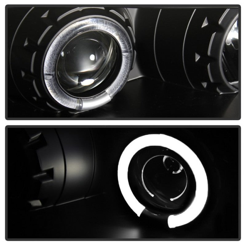 Spyder Mitsubishi Eclipse 97-99 Projector Headlights LED Halo Black High H1 Low H1 PRO-YD-ME97-HL-BK-SR1 Performance