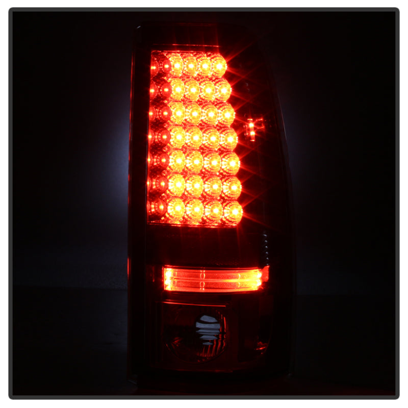Spyder Chevy Silverado 1500 03-06 (Not Fit Stepside)LED Tail Lights Red Clear ALT-YD-CS03-LED-RC-SR1 Performance