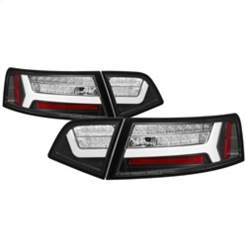 Spyder 09-12 Audi A6 LED Tail Lights - Black (ALT-YD-AA609-LED-BK)-SR1 Performance