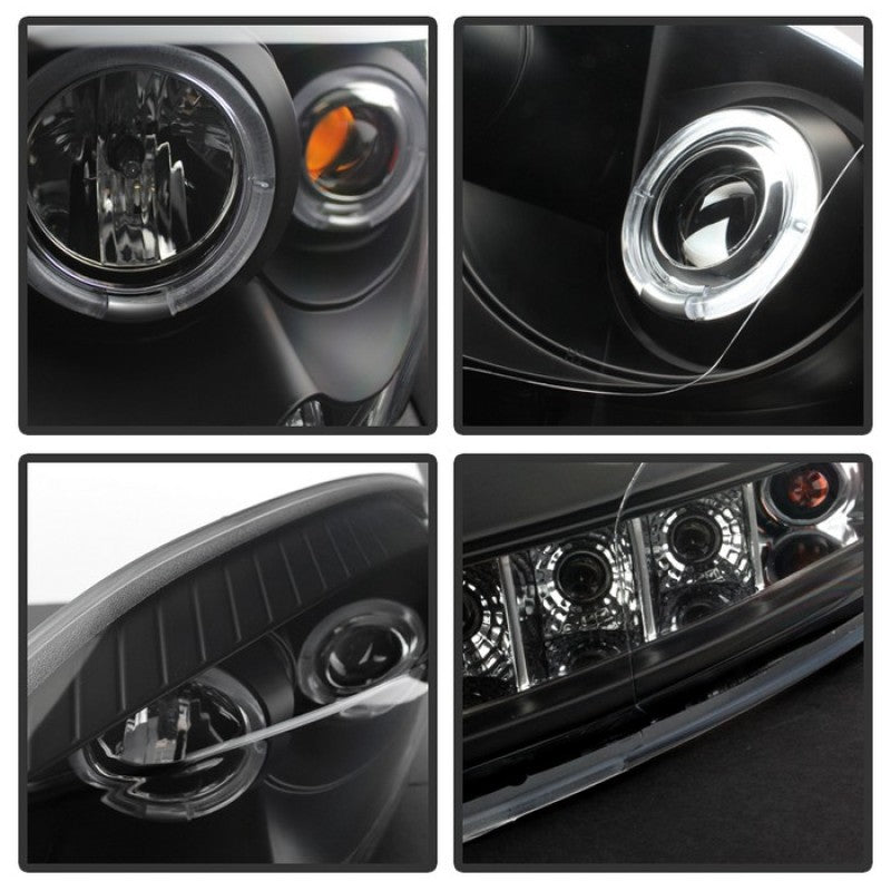 Spyder Dodge Ram 1500 06-08/Ram 2500 06-09 Projector Headlights LED Halo LED Blk PRO-YD-DR06-HL-BK-SR1 Performance