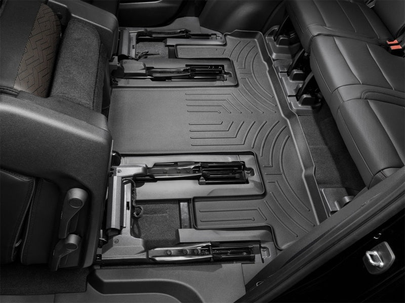 WeatherTech DigitalFit Rear 3rd Row FloorLiner for 2021 Chevrolet Tahoe and Cadillac Escalade – Black