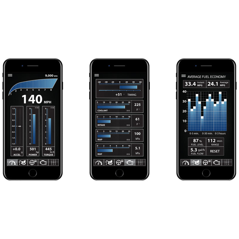 Autometer OBD-II Wireless Data Module Bluetooth DashLink for Apple IOS & Andriod Devices-SR1 Performance