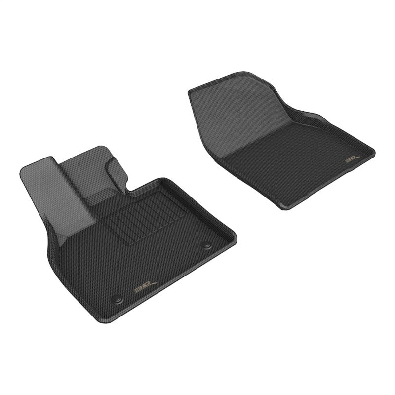 3D MAXider 2023 Toyota BZ4X Kagu Black Floor Mat - Row 1-SR1 Performance