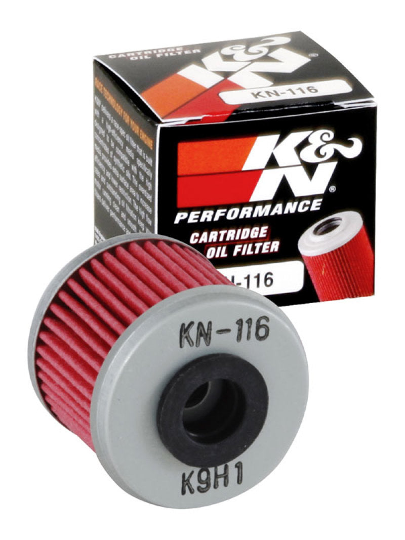 K&N Honda/Husqvarna 1.625in OD x .438in ID x 1.406in H Oil Filter-SR1 Performance
