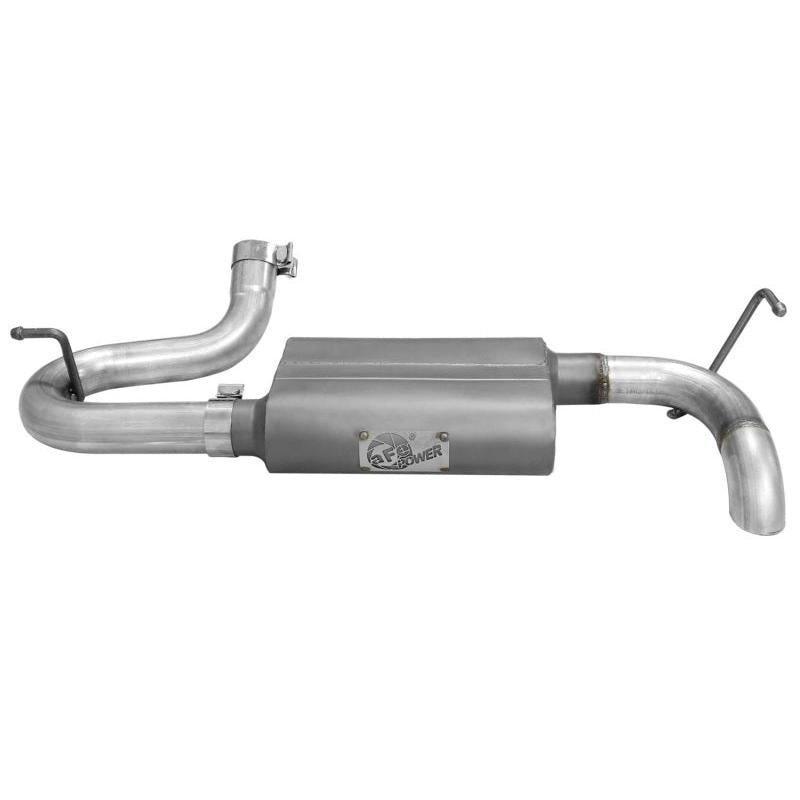 aFe Scorpion Exhaust System Axle Back Aluminized Hi-Tuck 07-17 Jeep Wrangler JK V6 3.6/3.8L-SR1 Performance