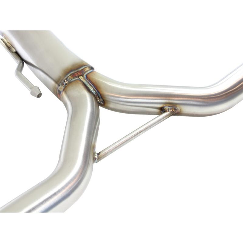 aFe Takeda Exhaust 304SS Dual Cat-Back w/ Polished Tips 13-17 Honda Accord LX/EX/EX-L Sedan L4 2.4L-SR1 Performance