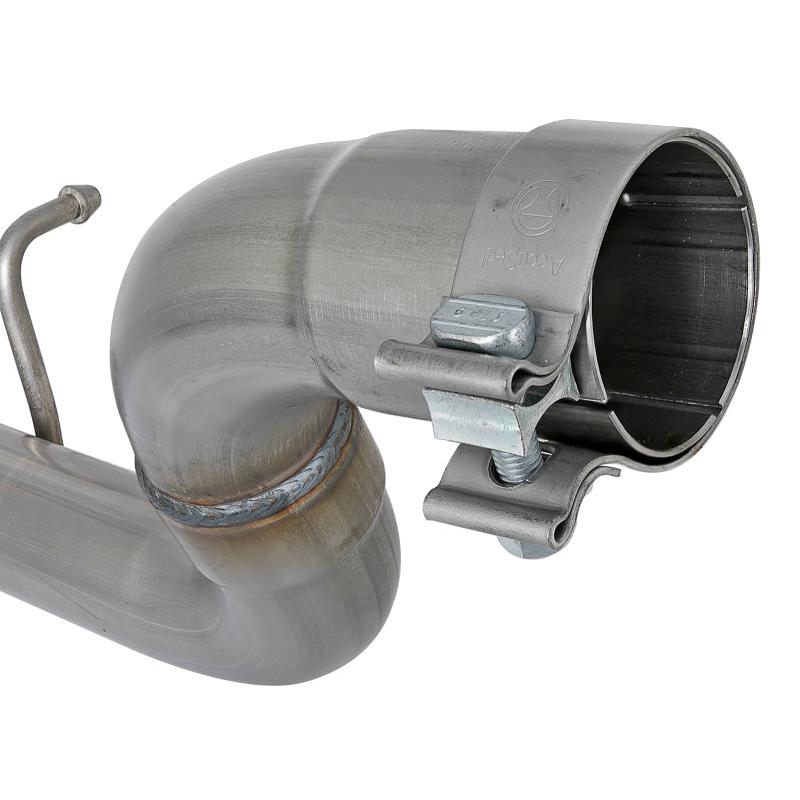 aFe MACH Force-Xp Axle-Back Exhaust System w/Polished Tip 18-20 Jeep Wrangler L4-2.0T / V6-3.6L