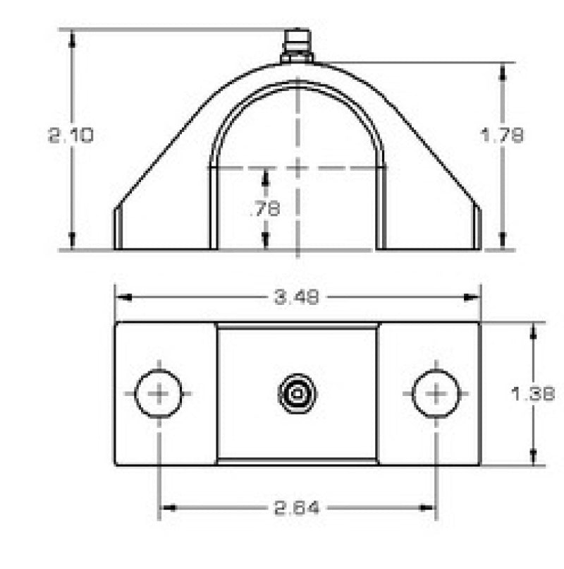 Hotchkis Style A 1-1/4 Inch Heavy Duty Billet Sway Bar Bushing Brackets
