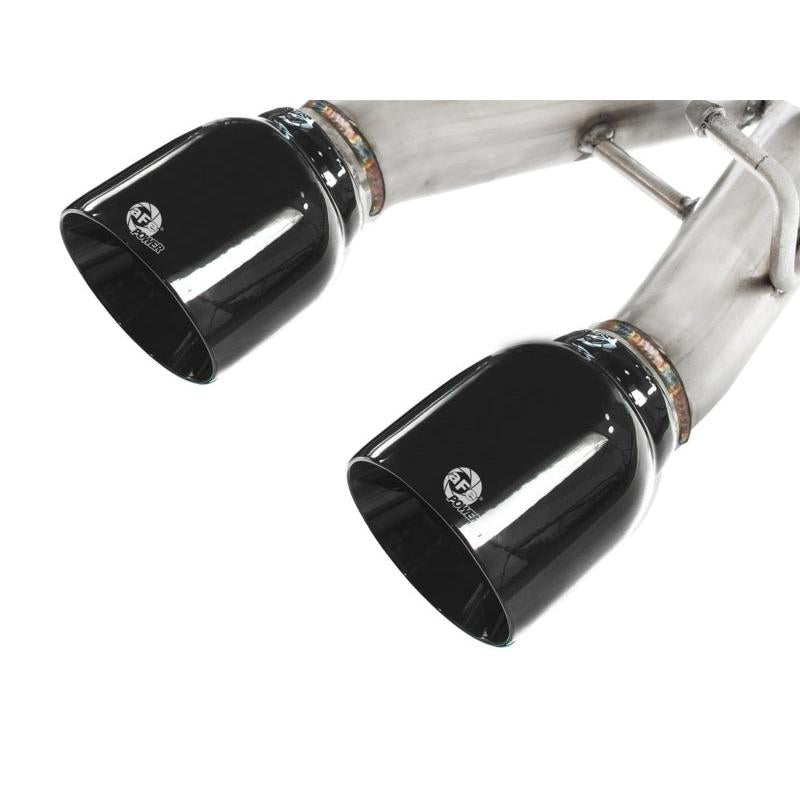 aFe MACHForce XP Exhaust 304SS Cat-Back w/ BlackTips 2008 VW Golf R32 V5 3.2L-SR1 Performance