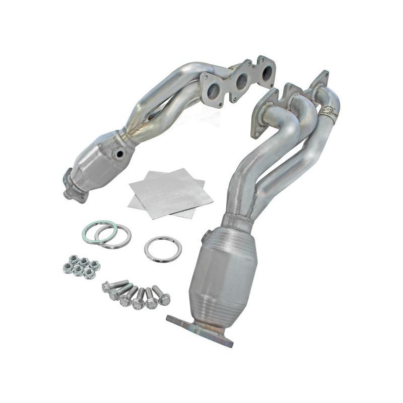 aFe 05-11 Toyota Tacoma V6-4.0L Twisted Steel 409 Stainless Steel Long Tube Header w/ Cat-SR1 Performance