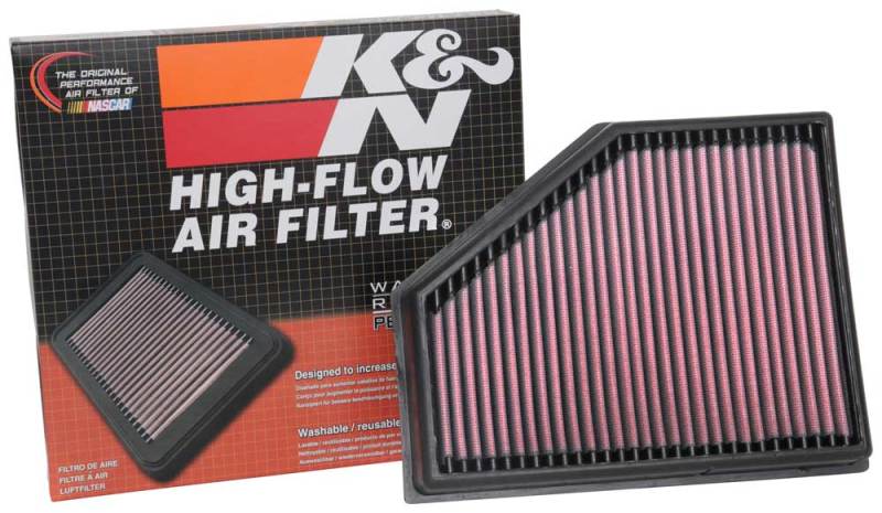 K&N 2019 BMW X5 M50D L6-3.0L DSL Turbo Replacement Air Filter-SR1 Performance