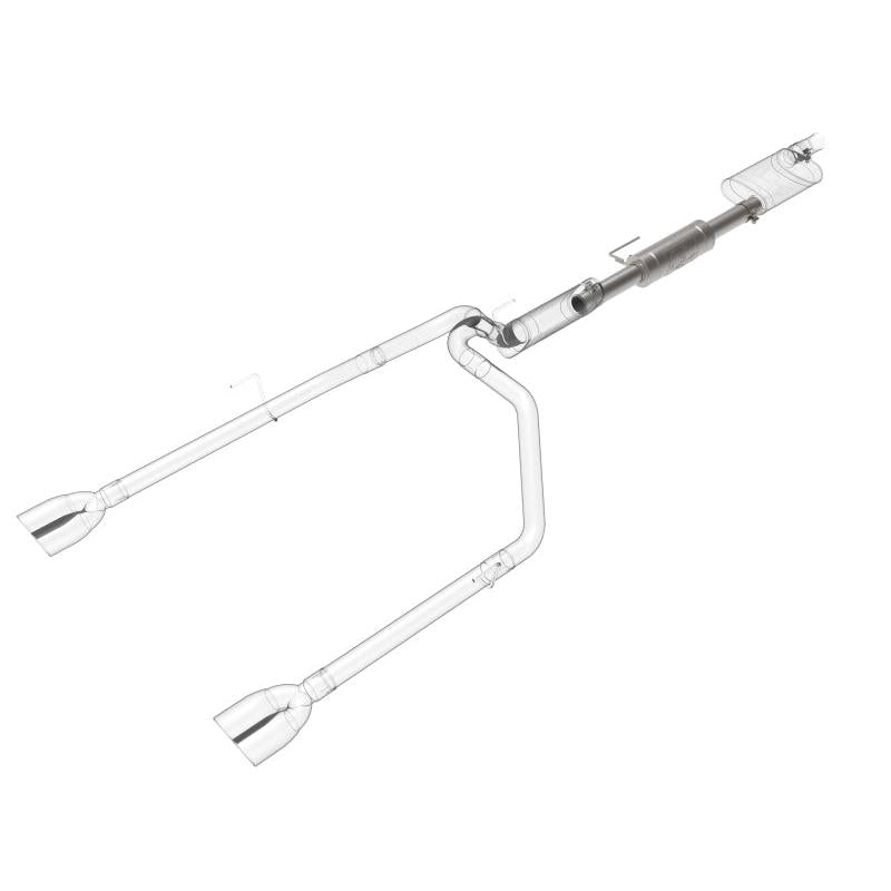 aFe Vulcan Series 3in T304 Stainless Steel Muffler Upgrade Pipe (Use w/ PN 49-48083-B/P)-SR1 Performance