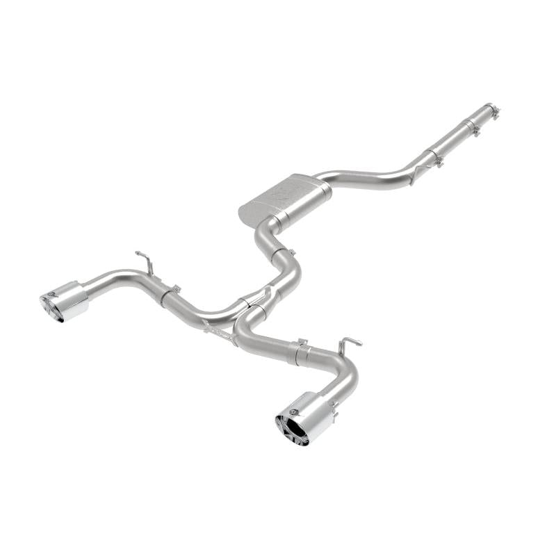 aFe MACHForce XP 3in-2.5in SS Exhaust Cat-Back 18-19 Volkswagen GTI (MK7.5) L4-2.0L (t) - Polished-SR1 Performance