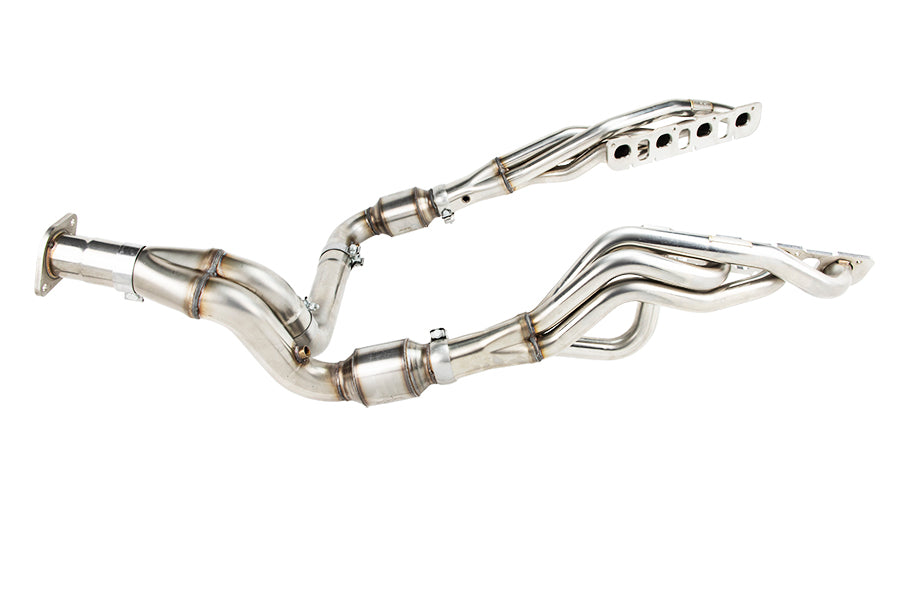 2019-2024 Ram 1500 5.7L. 1-7/8" Stainless Headers & Catted Y-Pipe.