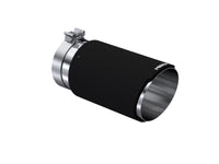 MBRP Universal Carbon Fiber Tip 6in OD/5in Inlet/12in L - Angle Cut Tip