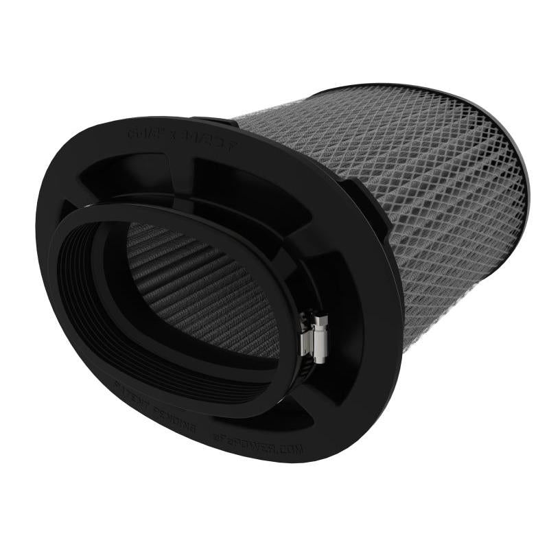 aFe MagnumFLOW Pro DRY S Univ Air Filter 5-1/2x3-1/2in F x 8-1/4 x 6in B x 8 x 5-3/4in T x 9in H-SR1 Performance