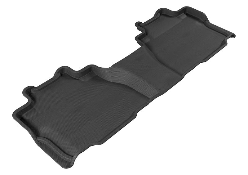 3D MAXpider 2008-2020 Toyota Sequoia Kagu 2nd Row Floormats - Black-SR1 Performance