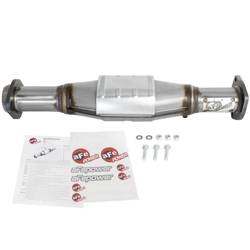 aFe Power Direct Fit Catalytic Converter Replacements Rear 00-03 Jeep Wrangler (TJ) I6-4.0L-SR1 Performance