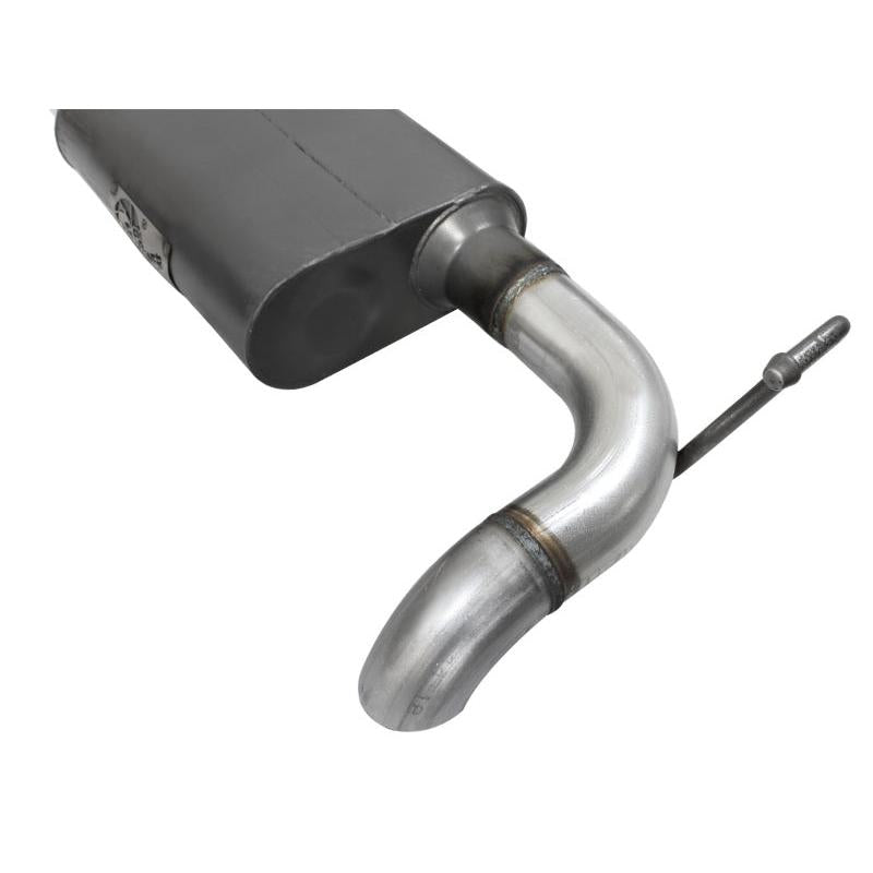 aFe Scorpion Exhaust System Cat Back 2.5in Aluminized Hi-Tuck 07-18 Jeep Wrangler JK V6 3.6/3.8L-SR1 Performance