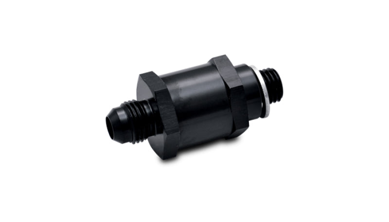 Vibrant Fuel Pump Check Valve -8AN Male Flare to 12mm x 1.5 Metric