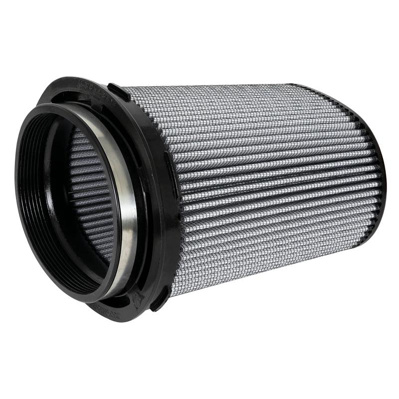 aFe Momentum Rplcmnt Air Filter w/Pro DRY S Media 6.75x4.75IN F x 8.25x6.25IN B x 7.25x5IN T x 9IN H-SR1 Performance