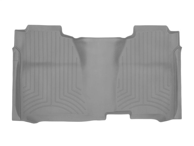 WeatherTech FloorLiner HP Rear for GMC Sierra 2014-2015 – Custom Fit Gray All-Weather Protection