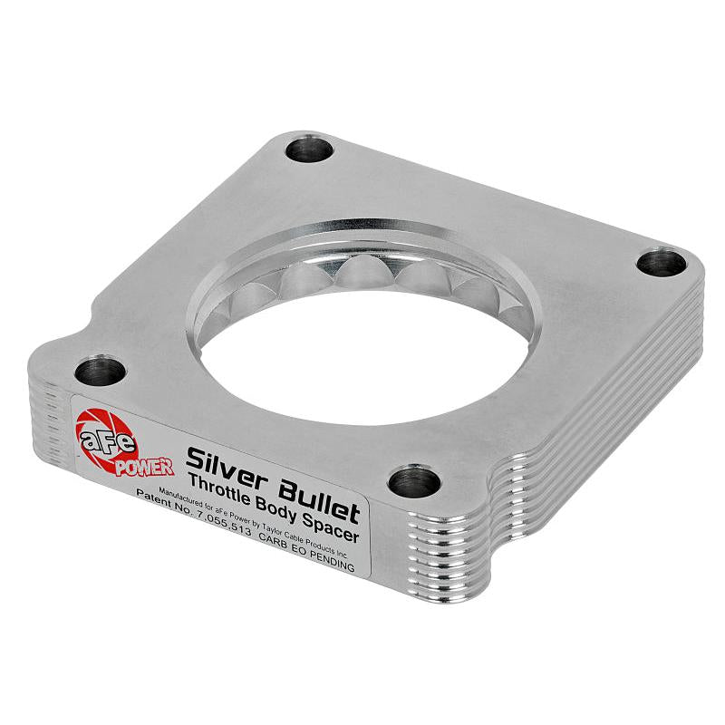 aFe 01-16 Nissan Patrol (Y61) L6-4.8L Silver Bullet Throttle Body Spacer-SR1 Performance