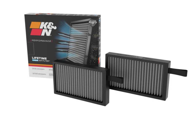 K&N 17-23 Tesla 3 / 20-23 Tesla Y Cabin Air Filter (Pair)-SR1 Performance
