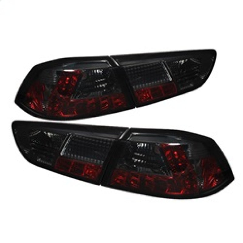 Spyder Mitsubishi Lancer/Evolution X 08-14 LED Tail Lights Smke ALT-YD-MITEVO1008-LED-SM-SR1 Performance