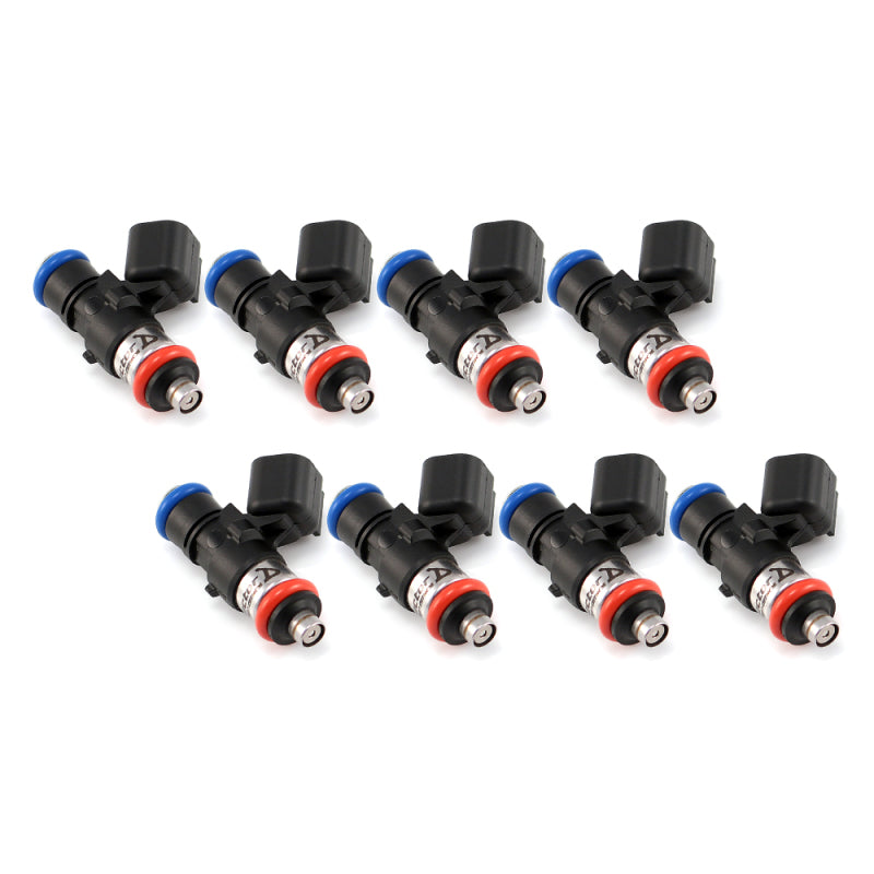 Injector Dynamics 1340cc Injectors- 34mm Length-No Adapt Top(14mm O-Ring)/15mm Low O-Ring(Set of 8)-SR1 Performance