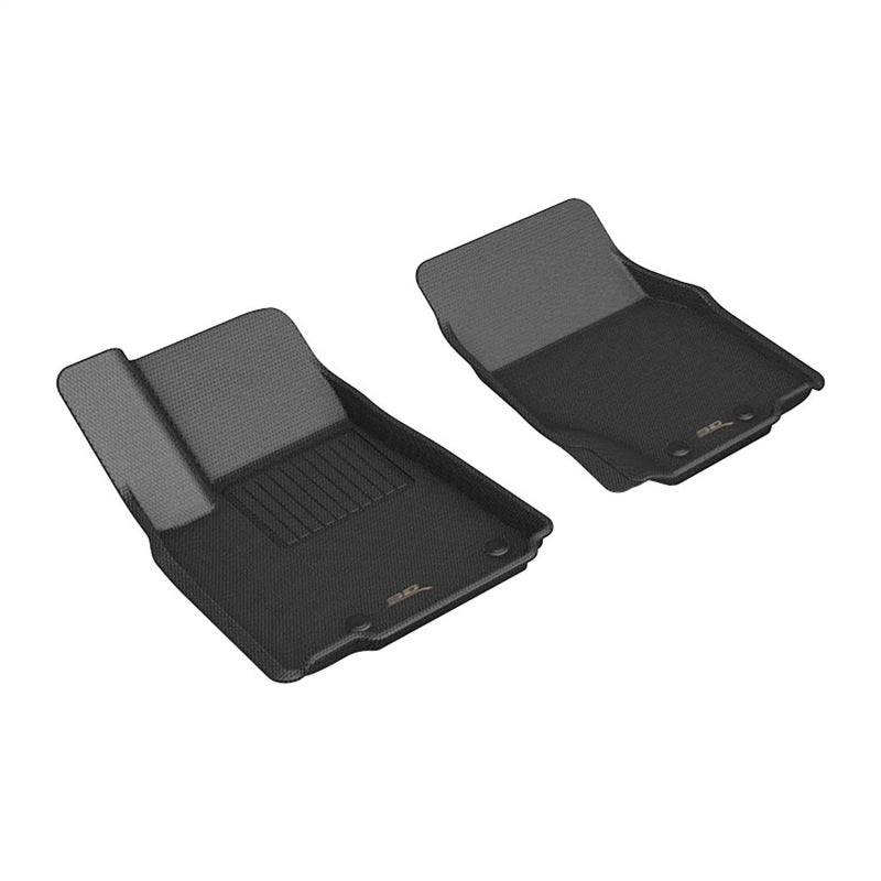 3D Maxpider 22-23 Jeep Grand Cherokee Kagu Floor Mat- Black R1-SR1 Performance